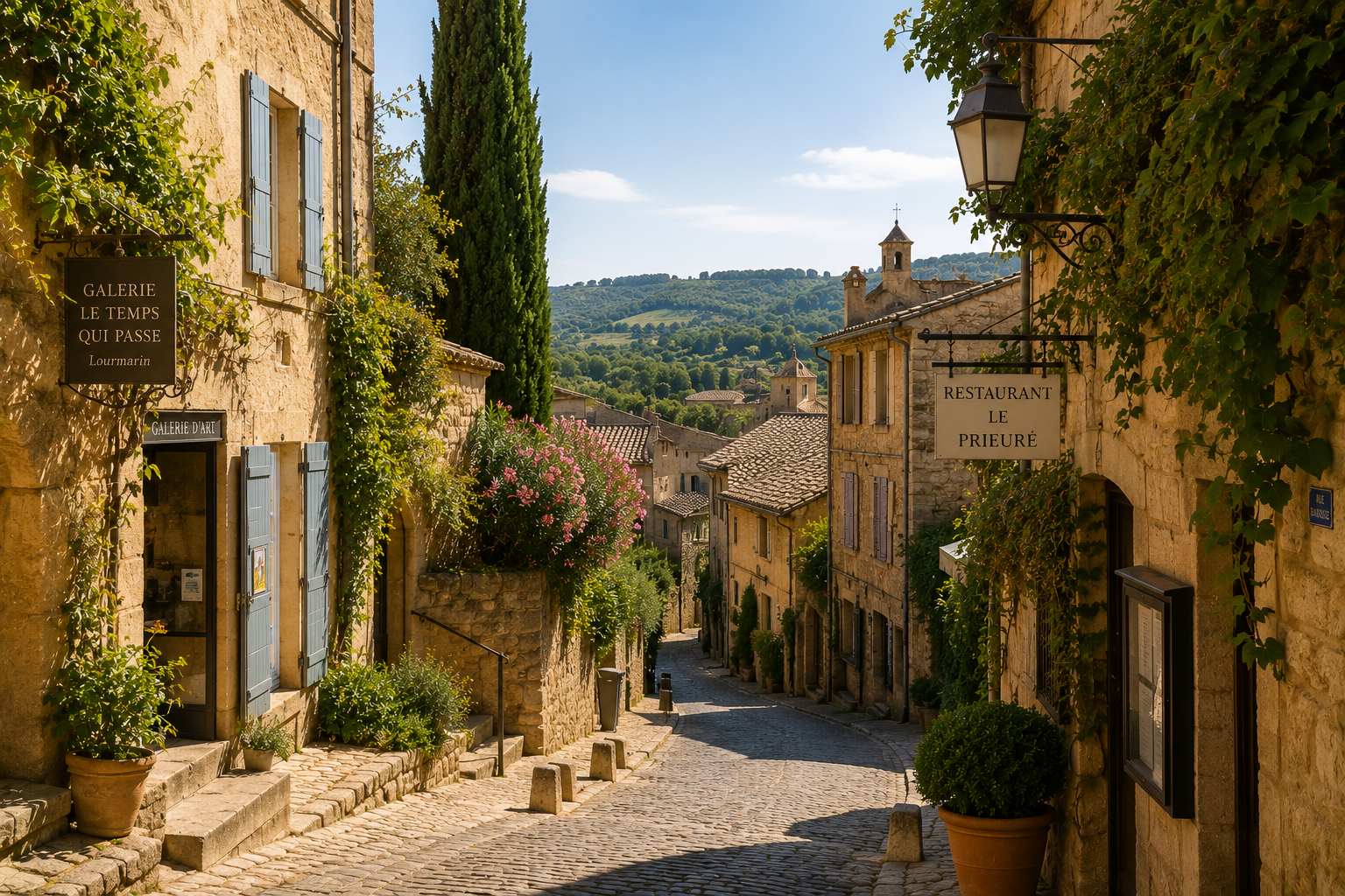 Le village de Lourmarin